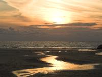 Sonnenuntergang bei Porthcothan
